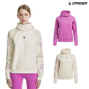 [스파이더] 여성 프로웹 러닝 후드 티셔츠 SPGWCNHD281W