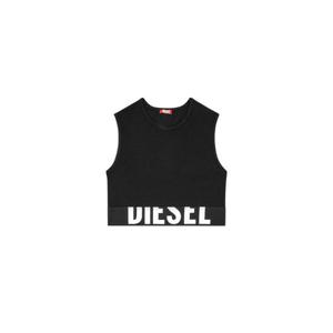 디젤 디젤 블랙 슬리브리스 탑 2334074