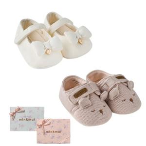 M밍크뮤D 25FW 리본코듀로이니트베베보행기슈즈 2종 택1 백일돌 (35A118290201)