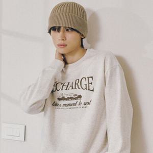 [폴햄]남성) 플리스 그래픽 맨투맨 (PHF4TR1020)