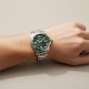 론진 L3.781.4.06.6 하이드로콘퀘스트 세라믹 남성 메탈시계