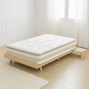 EO자재 이롬 저상형 슈퍼싱글 평상형침대프레임 협탁세트