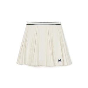 MLB반바지 RQC 3FSKV0144-50CRS 여성 스포티브 바시티 플리츠 스커트 뉴욕양키스