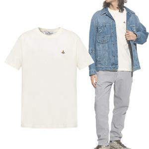 비비안웨스트우드 3G010006 J001M E407 로고 티셔츠