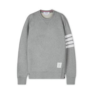 톰브라운 남성 사선 완장 그레이 맨투맨 MJT021H 00535 068