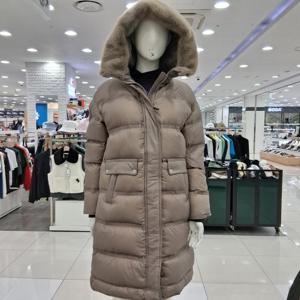 [까스텔바작]여성 겨울 배색형 덕다운 롱패딩BGEWDW8021_US