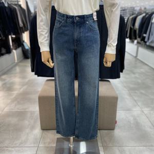 [지오지아]스트레이트핏 캐주얼 데님 팬츠_ABF4DP1101_BL_DG