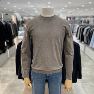 [지오지아]모달 메리노울 풀오버 라운드 니트티_ABF4ER1101_MBE_