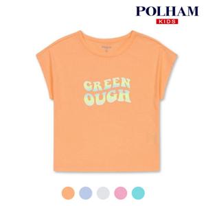 [폴햄키즈][폴햄키즈] 여아 그래픽 코튼 반팔 티셔츠_PKB2TS2830