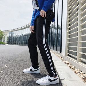 SD-7109 캐인 옆두줄 일자 남성트레이닝바지