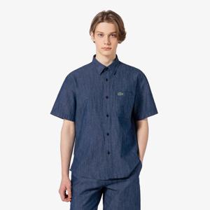 라코스테 공식 남성 데님 반팔 셔츠 CH259E-55G 3D3