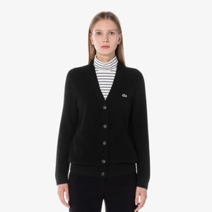 라코스테 공식 여성 방모 브이넥 가디건 AF199E-54N 031