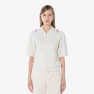 라코스테 공식 여성 반팔 집업 가디건 AF800E-54N 70V