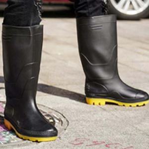 가을 남성 시골 모내기 작업 안정화 장화 롱 레인부츠