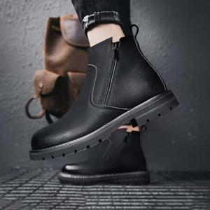 남성 워커 베이직 옆지퍼 첼시부츠 통부츠신발 겨울
