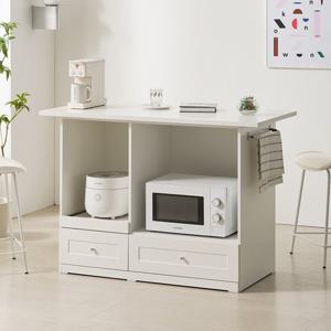 마리메종 세리에 1200 사각 아일랜드 홈바 렌지대 식탁 테이블_착불