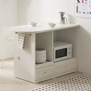 마리메종 세리에 1200 라운드 아일랜드 홈바 렌지대 식탁테이블_착불