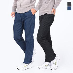 [제로스포츠][K-TEX] 케이텍스 남성 빅사이즈 기모 면 데님 청바