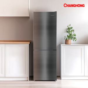 창홍 냉장고 157L 콤비형 2도어 냉동칸 메탈실버 원룸 오피스텔 사무실 HR157MSL1