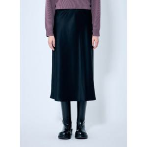 막스마라 실크 스트레이트 헴 미디 스커트 2511101018600 002