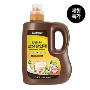 [체험특가]컨센서스 섬유유연제 3.4L 1개  택1
