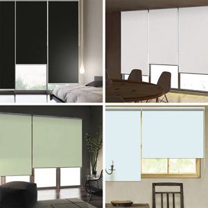 무지 롤스크린 블라인드 암막 방염 열차단 주문제작