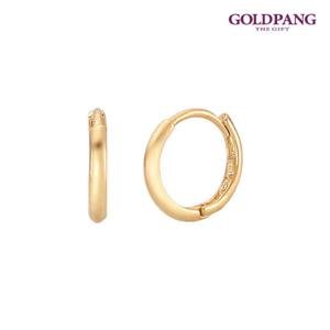 골드팡 14k 미니심플 링귀걸이 [소]