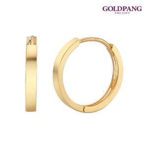 골드팡 18k 베이직 링귀걸이 [대]