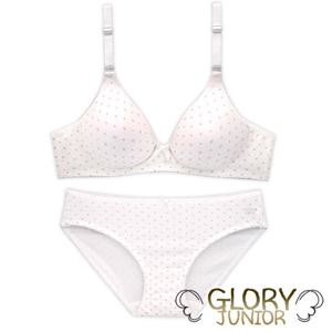 [글로리]주니어3단계 노와이어 몰드브라팬티2종(GLB1753)75A~85A