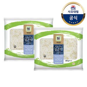 [대림냉장] 저칼로리 누들실곤약 400g x2개