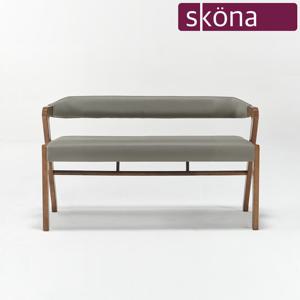 [스코나]젠틀리 애쉬 원목 1080 벤치 의자