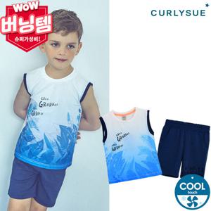 [컬리수] 리프냉감 민소매세트 COM3XQST51 [여름]