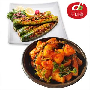 도미솔 박미희 총각김치 3kg+오이통김치 2kg