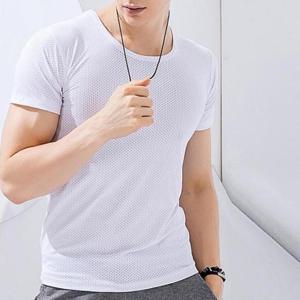 [리더스][리더스] 통풍 좋은 티셔츠 매쉬 소재 냉감 냉장고 티 (