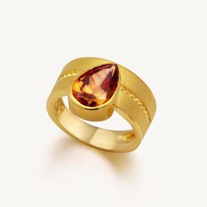 수앤진골드 페어컷 밴드 반지 24K 순금 11.25g