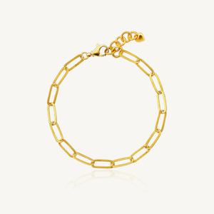 수앤진골드 샤인컷 클립 체인 팔찌 24K 순금 5.625g