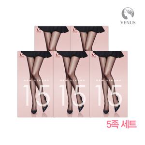 [비너스(스타킹)][5족세트] 15D 뉴스트롱 팬티스타킹 (V1140V)