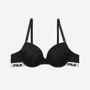 [휠라] 리니어로고 밴드 와이어 브라 (FI4BAF2141F_BLK)