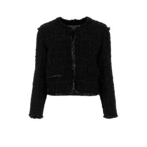 토리버치 여성 블랙 트위드 자켓 145905 001