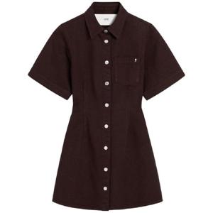 25 FW 아미 파리스 반소매 셔츠 드레스 E25FDR404DE0034 TP432642987