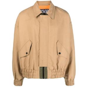 25 FW 베르사체진스꾸뛰르 로고 패치 봄버 재킷 76GAS413N0305 TP432171416