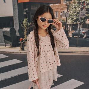 [오르시떼]여아동 G029 리틀컵케이크 긴소매 파자마 세트 OR25WGGAG029