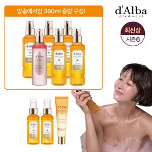 [레드세럼최초+신한7%/12월단한번최저가찬스]달바 엑소세럼(160ml*6+60ml*2) 매니아세트+리커버리크림 / 2년만의 최신상