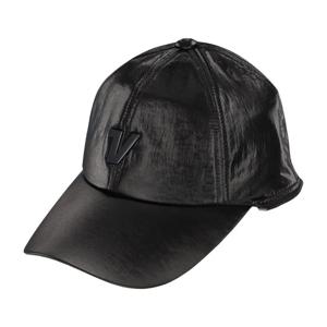 [볼빅어패럴] 여성 골프 지퍼 귀달이 탈부착 6각캡 VLAPLB01_BK