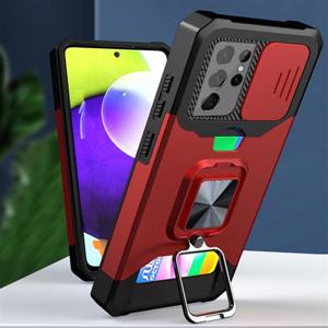 갤럭시S21/SM-G991 링 카드 캠슬라이드 멀티케이스