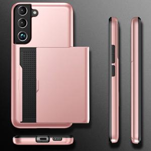 갤럭시S22/S901 투인카드범퍼케이스/카드2장수납