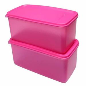 타파웨어 밀폐용기 반찬 그릇 김치통 보관통 2개 2.2L