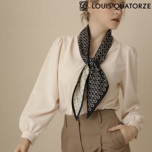 [루이까또즈(스카프)](1BSL172BL) 실크 방도스카프 로리에 블랙