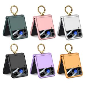 갤럭시Z플립3 케이스 메탈 링 홀더 힌지보호 제트 지 플립3 커버