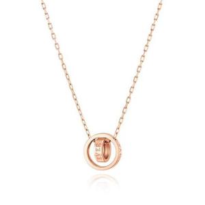 [로이드]에버래스팅 라운드 플레인 14k 목걸이 LNN22097